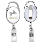 Oberlin Carabiner Style Retractable Badge Reel